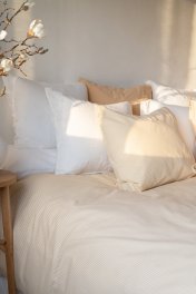 franzens textil borganäs bäddset thelma gul 2-delar