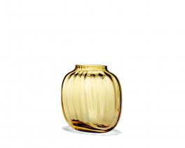 Primula Oval vas höjd 12,5cm Amber