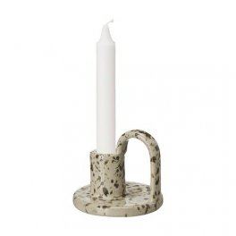 wikholmform ljusstake agnes brun beige