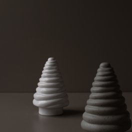 Curl Tree - shiny white