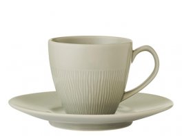 Colormix kopp med fat 20 cl grå