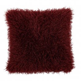 kuddfodral curly fondaco vinröd