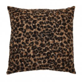 kuddfodral leopold leopard brun