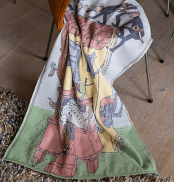 ekelund babyfilt filt villa villekulla pippi långstrump