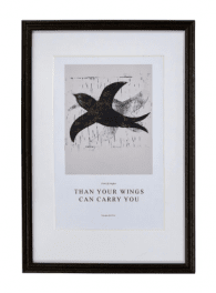 house doctor hdfly fågel tavla