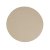 tablett dukning beige sand rund