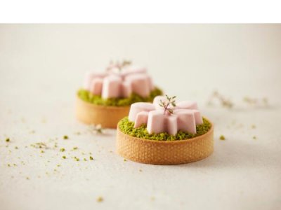 Muffinsform Blomma Dia 7 x 3,5 cm 6 st Grå