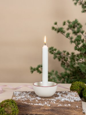 storefactory lidatorp ljusstake jubileium mini röd vit