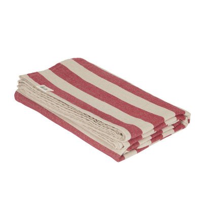250146-222-60 fondaco amalia duk randig röd 140x300cm