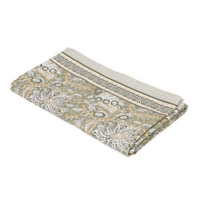 dante duk mönstrad grön