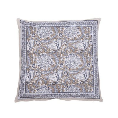 dante kuddfodral mönstrad blå