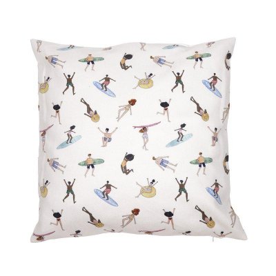 kuddfodral beach vit