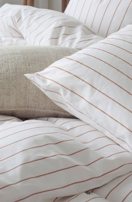 Bäddset Rost randig rost