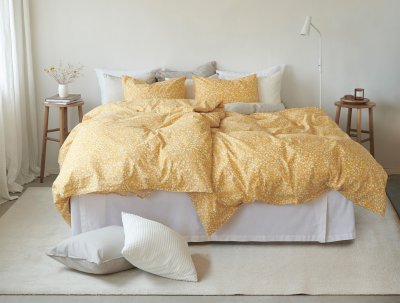 Bäddset 2-Dels Set Hedda Gul