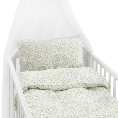 bäddset för spjälsäng hedda grön