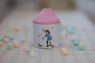 rätt start Pippi Födelsedag, Pipmugg, rosa