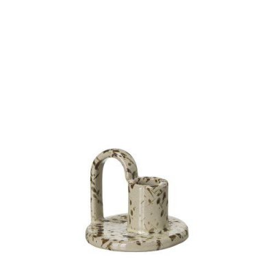 wikholmform ljusstake agnes brun beige