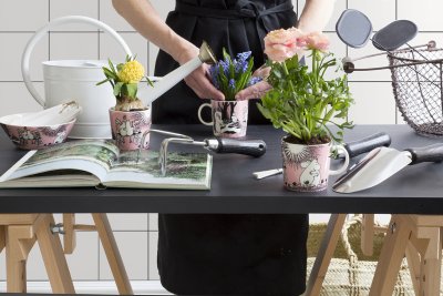 Arabia Mumin Mugg 30 cl Kärlek rosa