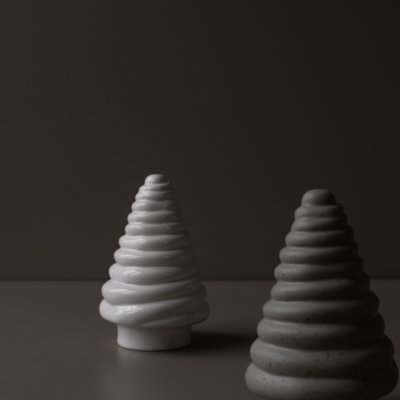 Curl Tree - shiny white