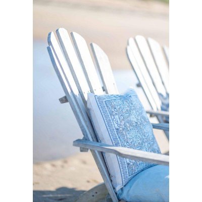 dante kuddfodral mönstrad blå