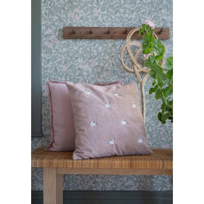 svan kuddfodral rosa