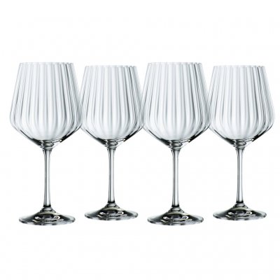 Gin & tonic glas inkl. sugrör 4-pack