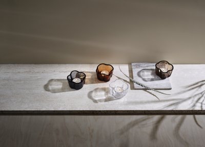 Aalto ljuslykta 60 mm klar