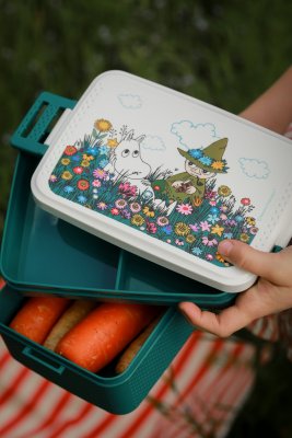 Lunchlåda matlåda grön Mumin