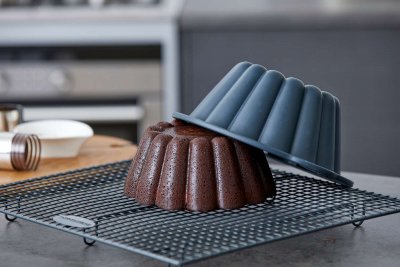 Sockerkaksform silikon grå