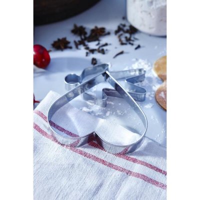 Kakmått hjärta 8cm