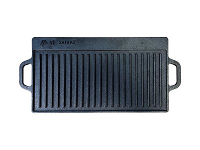 Satake Outdoor Grillplatta/Stekbord för Grill/Öppen eld/Spis