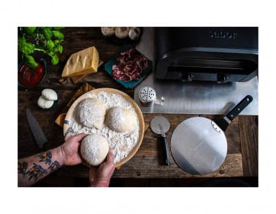 Satake Pizza Set, stainless steel