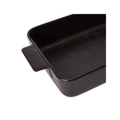 Satake Ugnsform svartglacerad porslin, 31 cm