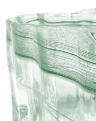 house doctor curl ljuslykta grön