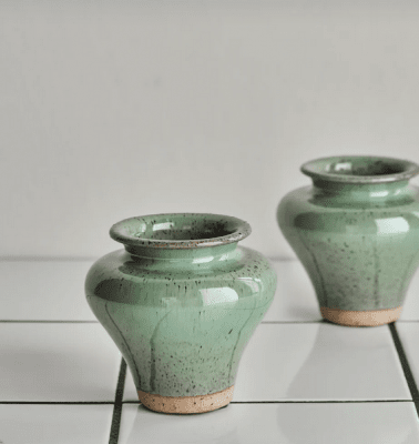 house doctor grön vas kolo