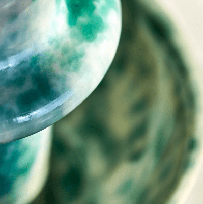 house doctor ljusstake diva grön