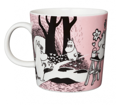 Arabia Mumin Mugg 30 cl Kärlek rosa