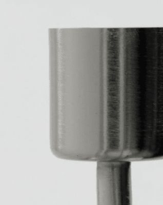 House doctor ljusstake stål silverfinish