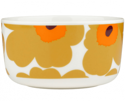 skål skålar marimekko orange