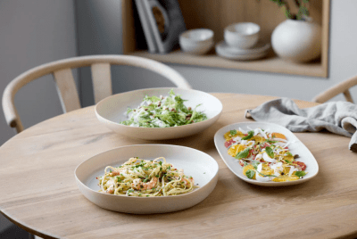 pajform fat uppläggningsfat dukning ugnselfast