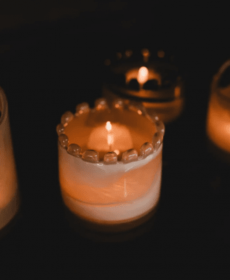 jakobsdahl ljuslykta dolce beige