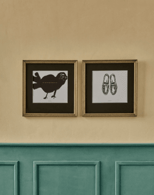 house doctor hdbird fågel tavla