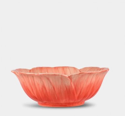 sagaform poppy skål 18cm röd byon