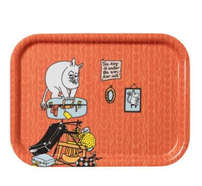 mumin bricka redo för semester sommar