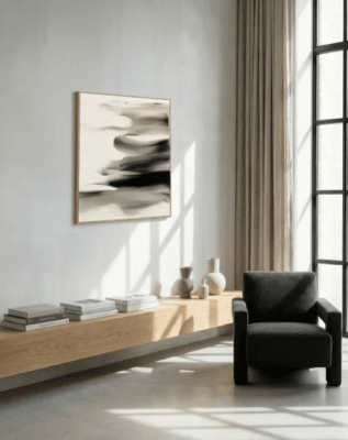 Lightfall Tavla Canvas 100x80 cm