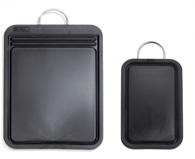 global skärbräda plast svart 2-pack