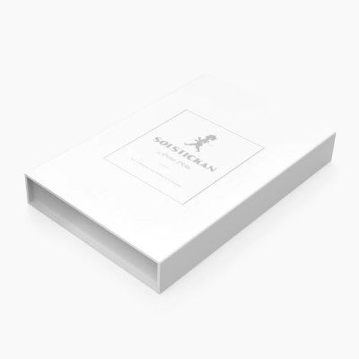 Brandfilt högblank vit