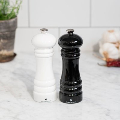 Berlin set 18cm Peppar svart/ Salt vit